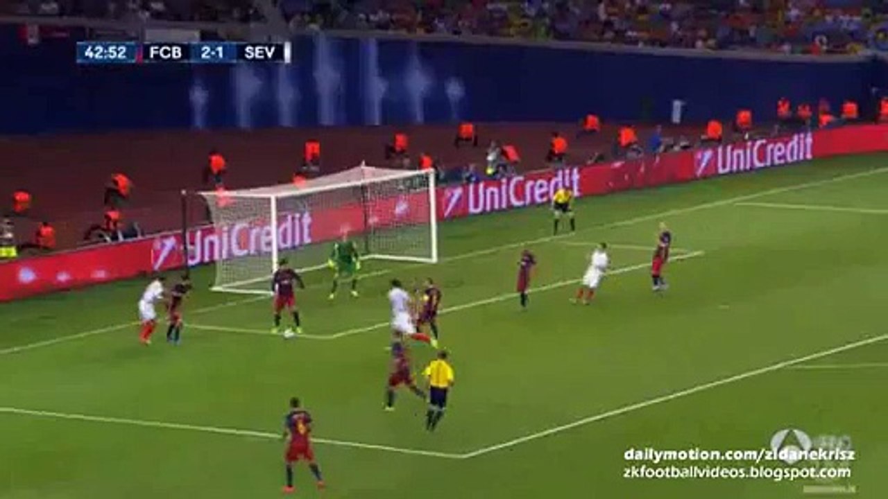 Rafinha Goal 3-1 - Barcelona v. Sevilla - UEFA Super Cup 11.08.2015