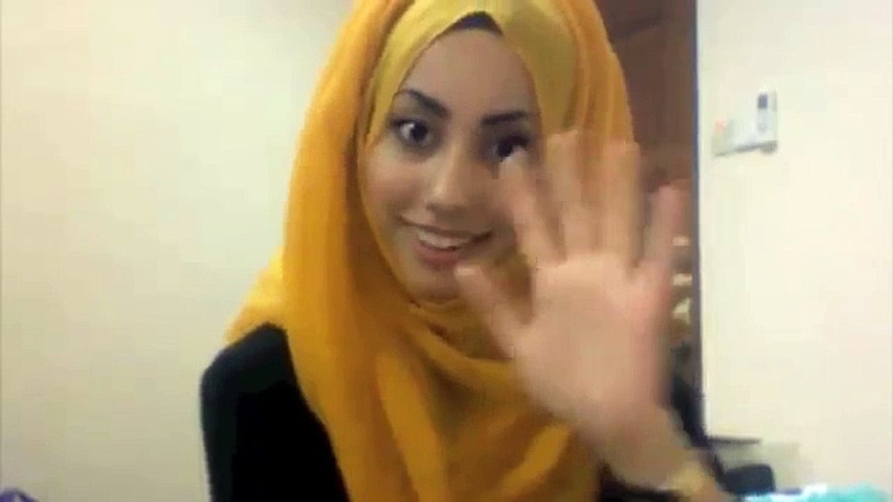 Hijab Tutorial without pins