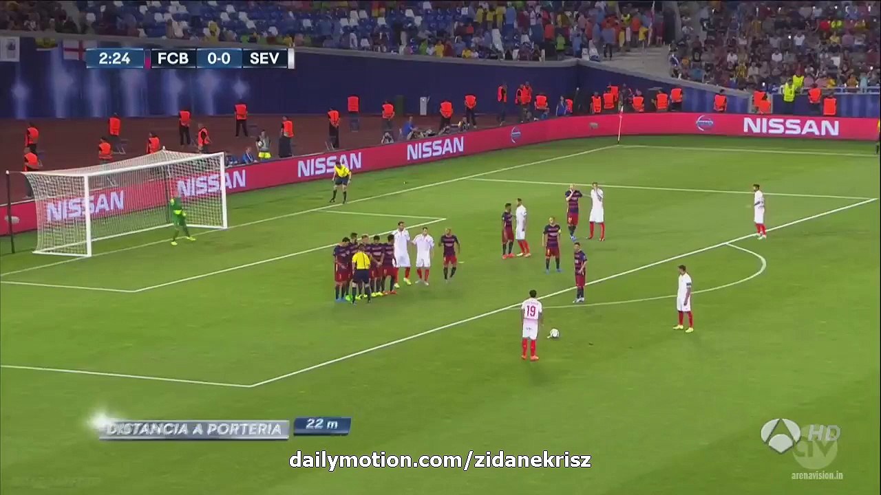 Goals HD | Barcelona 5-4 Sevilla - UEFA Super Cup 11.08.2015 HD