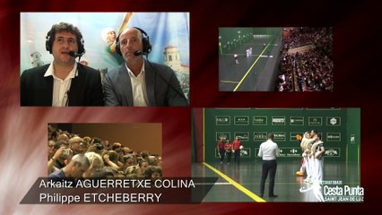 1/2 Finale du 5ème master des Internationaux de Cesta Punta 2015 du 11 août