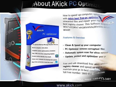 AKick Software - Best Free PC optimizer