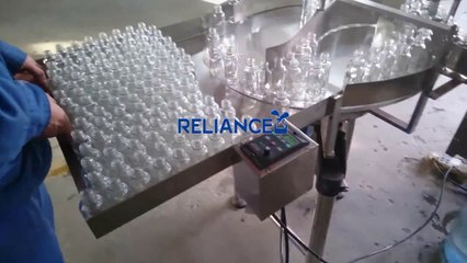 Fully automatic glass dropper bottle filling pipette insert capping machine for essential oil or eliquid