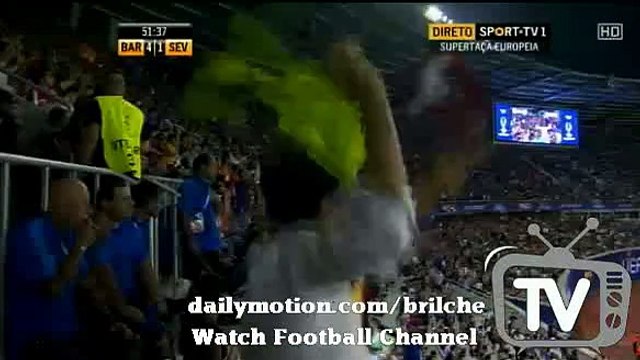 4-1 Luis Suarez GOAL - FC Barcelona vs Sevilla 4-1 *11.08.2015 Uefa Super Cup