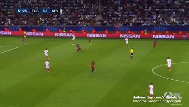 4-1 Luis Suárez Goal | Barcelona v. Sevilla - UEFA Super Cup 11.08.2015 HD