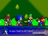 Mario,Sonic,Luigi,Shadow VS The Koopa Brothers
