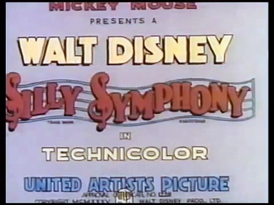 Trois Petits Orphelins 1935 Walt Disney Уолт Ди...