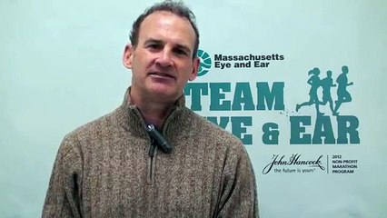 Why I Run for Mass. Eye and Ear- Bill Barkeley- Boston Marathon 2012