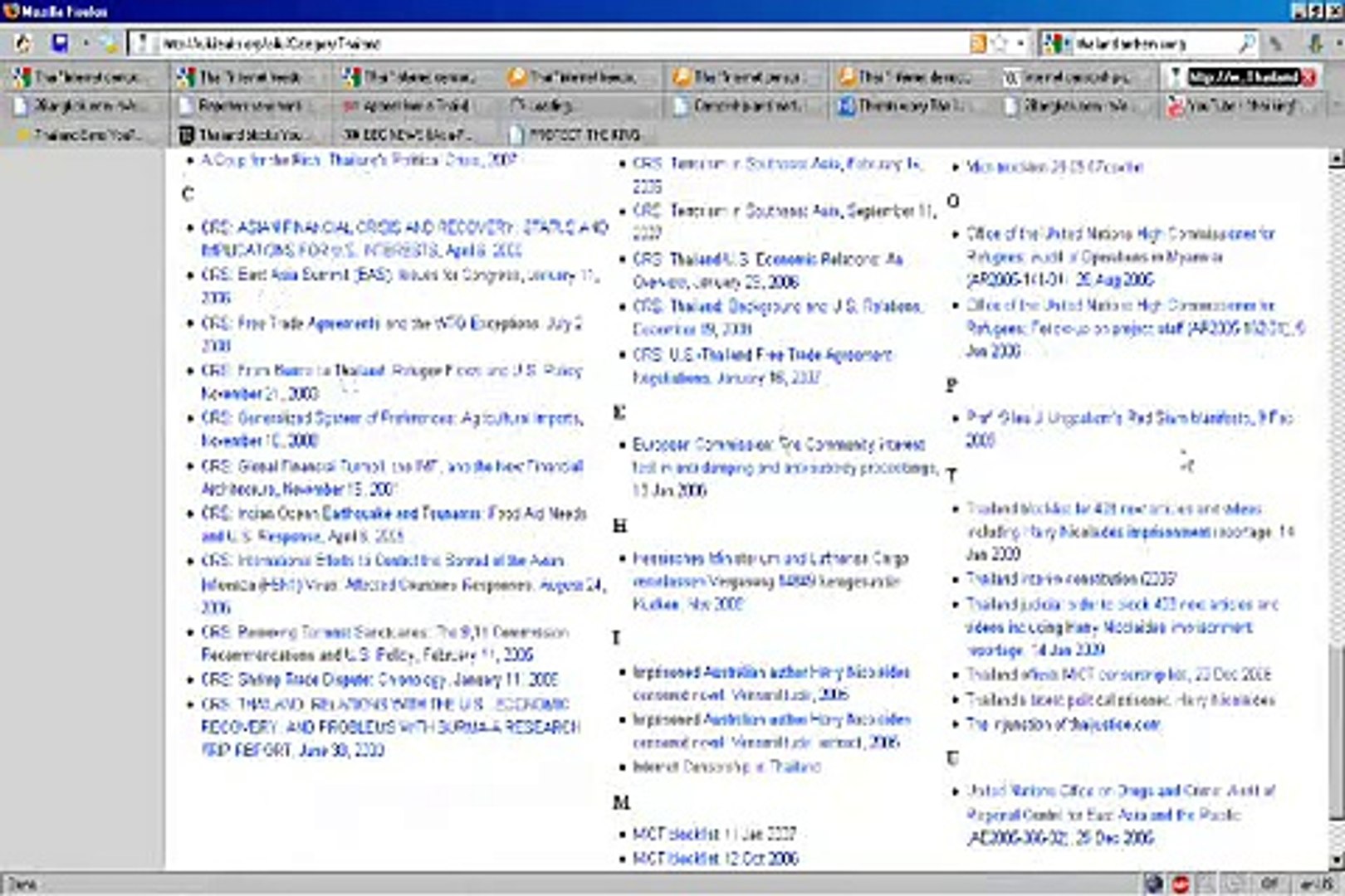 Thailand Internet Democracy and Thai Monarchy Protection