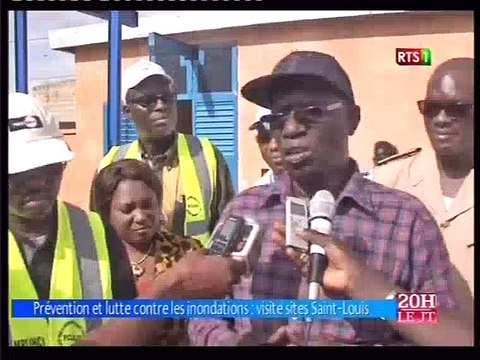 Prévention et lutte contre les inondations : visites site Saint-Louis