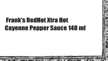 Frank's RedHot Xtra Hot Cayenne Pepper Sauce 148 ml