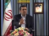 قطع سخنان احمدی نژاد بعد از سوال چالشی خبرنگار