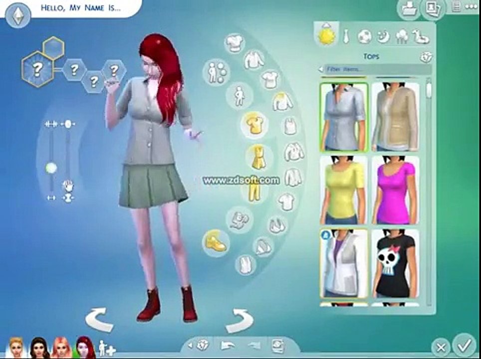 Sims 4 - Create A Sim Princess Disney