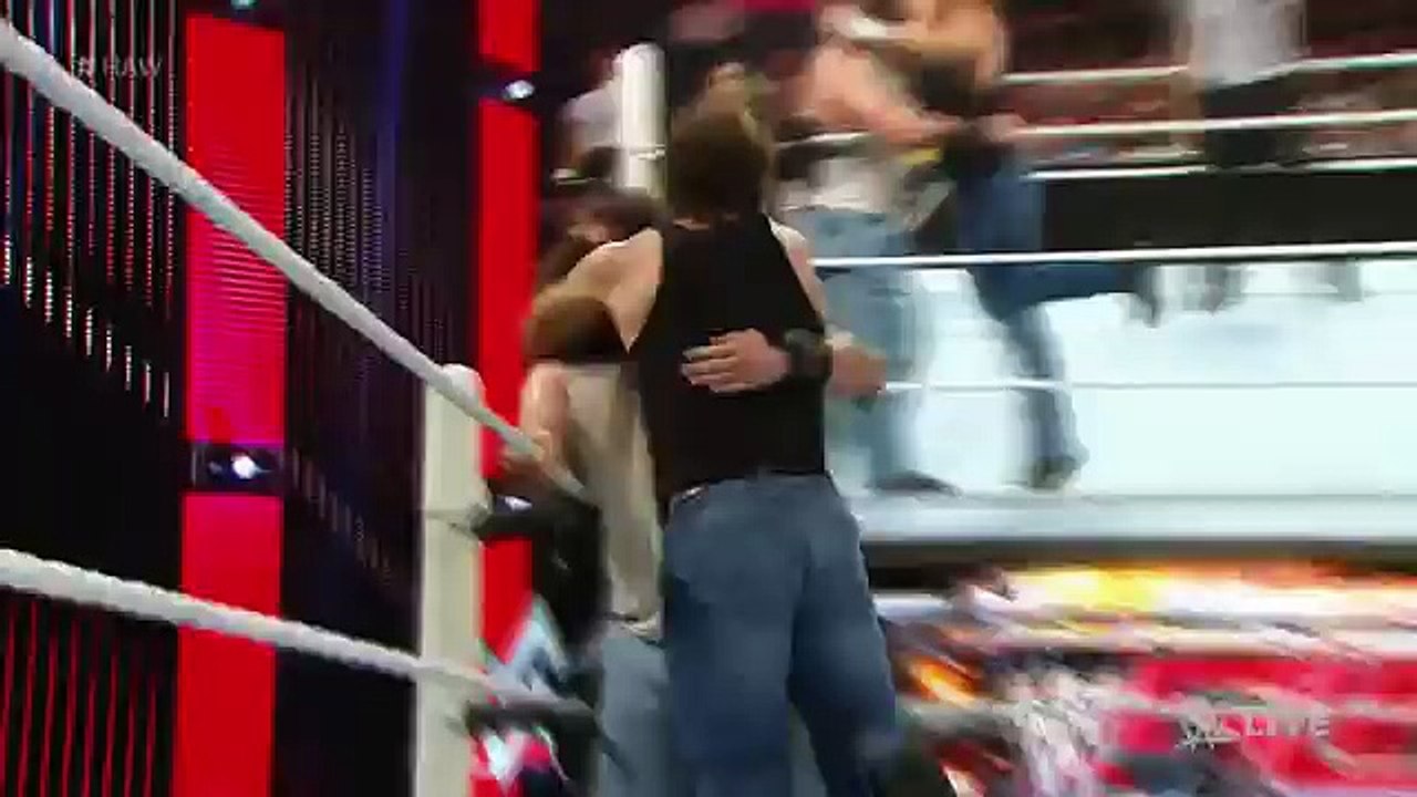 Dean Ambrose vs. Luke Harper Raw, Aug. 10, 2015