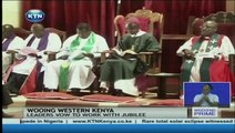 President Uhuru Kenyatta wooing western Kenya