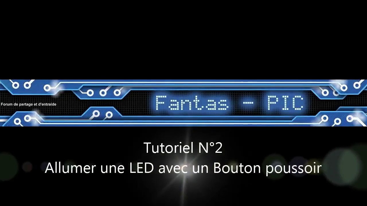 Allumer une LED avec un BP en MikroC