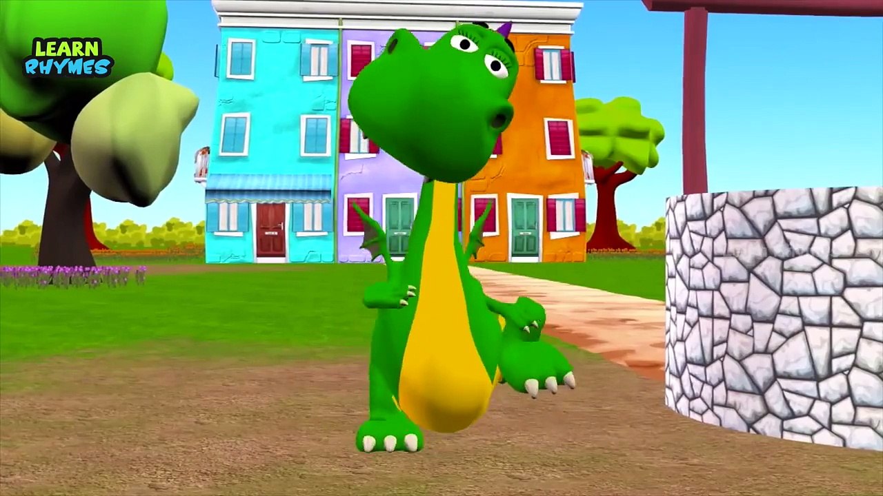 Jurassic Park Dinosaurs | Dingo Dong Bell | Dinosaurs Rhyme | Learn Rhyme.