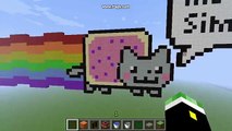 How to Make Nyan Cat in Minecraft and ...Simon's Cat???
