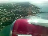 Landing in Antalya AYT (FlyLAL 737)