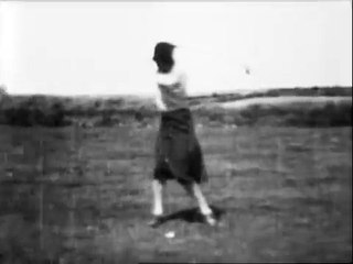 1930 Swing Analysis of Joyce Wethered, @01:36 Bobby Jones, and @03:57 Harry Vardon