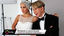 Norberto y Laura Acuña serán imagen de la peluquería
