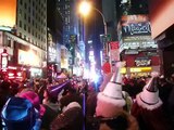 Times Square New Years Eve into 2008