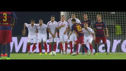 Lionel Messi vs Sevilla FC - UEFA Super Cup 11-08-15