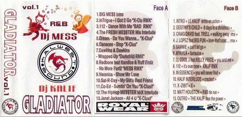 DJ KALIF GLADIATOR 1 FACE KALIF
