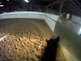 Horse jumping helmet cam