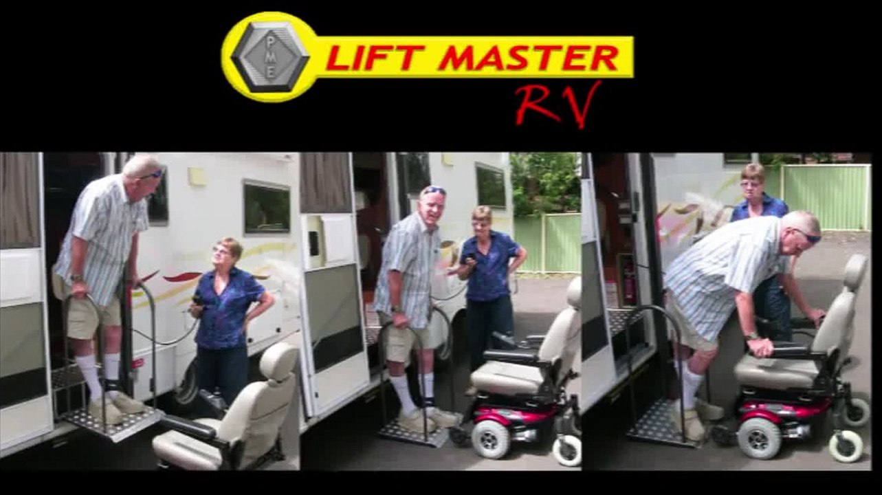 PME Liftmaster RV Platform for Mobile Home Access