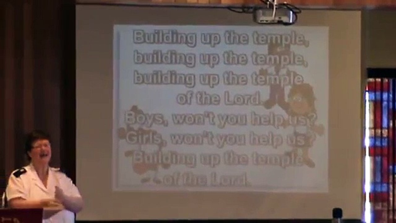 Children's Time, Building up the Temple, Prayer