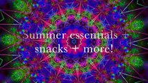 Summer essentials/favorites   snacks and hairstyles!