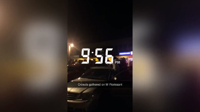 Snaps from Ferguson: A night of unrest