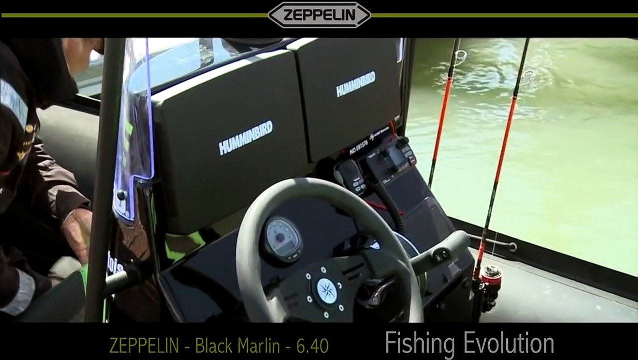 ZEPPELIN BLACK MARLIN V2 bateau semi-rigide spécial pêche