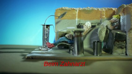 Beim Zahnarzt - ein Modell von Klaus Weiße - HD