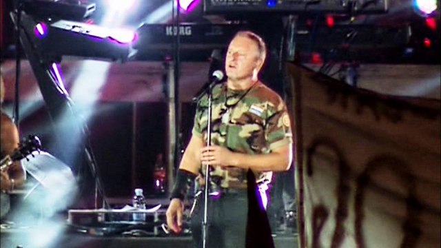 Marko Perković Thompson u Kninu 5. kolovoza 2015.