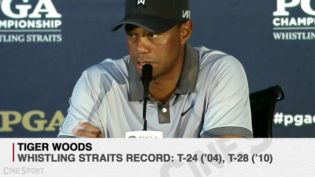 Tiger Woods Previews Whistling Straits