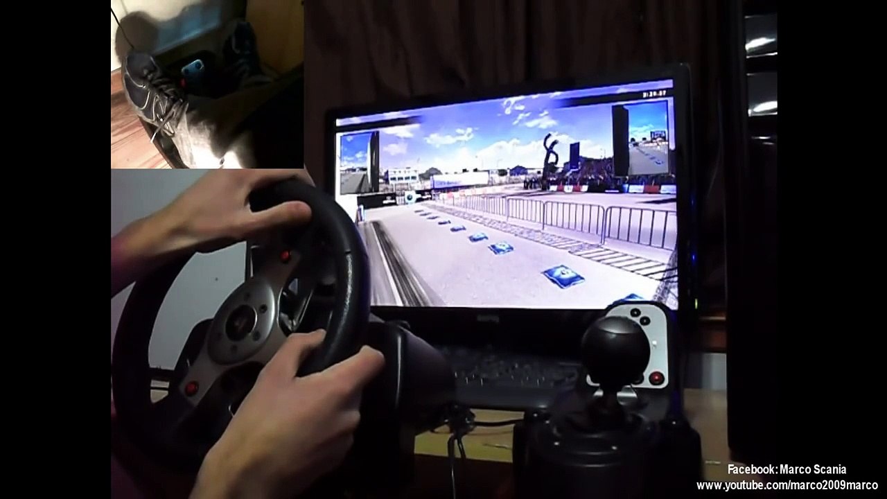 SCANIA TRUCK DRIVING SIMULATOR CON VOLANTE LOGITECH G25 - GAMEPLAY