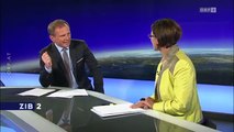 30.7.2014 ORF ZIB2: Studiogespräch mit Johanna Mikl-Leitner