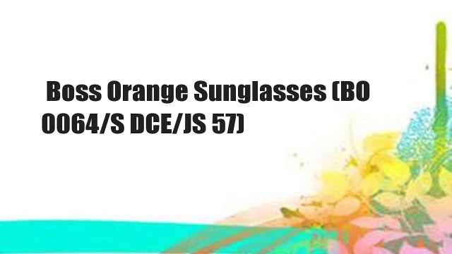 Boss Orange Sunglasses (BO 0064/S DCE/JS 57)