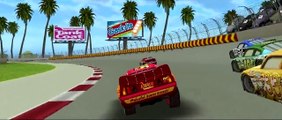 Chick Hicks & Lightning McQueen Cars Awesome Race Gameplay Disney Pixar Cars HD 1080P