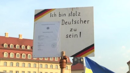 Pegida spaziert wieder in Dresden