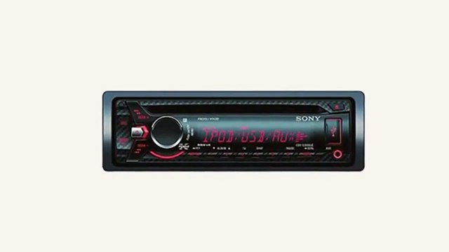 Sony CDX-G3000UV Autoradio (CD-Player, AUX-Eingang, USB) mit Apple iPod/iPhone Control/variabler T