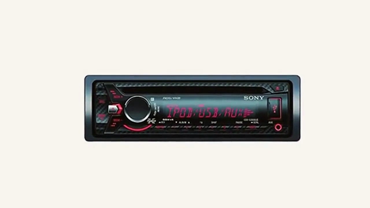Sony CDX-G3000UV Autoradio (CD-Player, AUX-Eingang, USB) mit Apple iPod/iPhone Control/variabler T