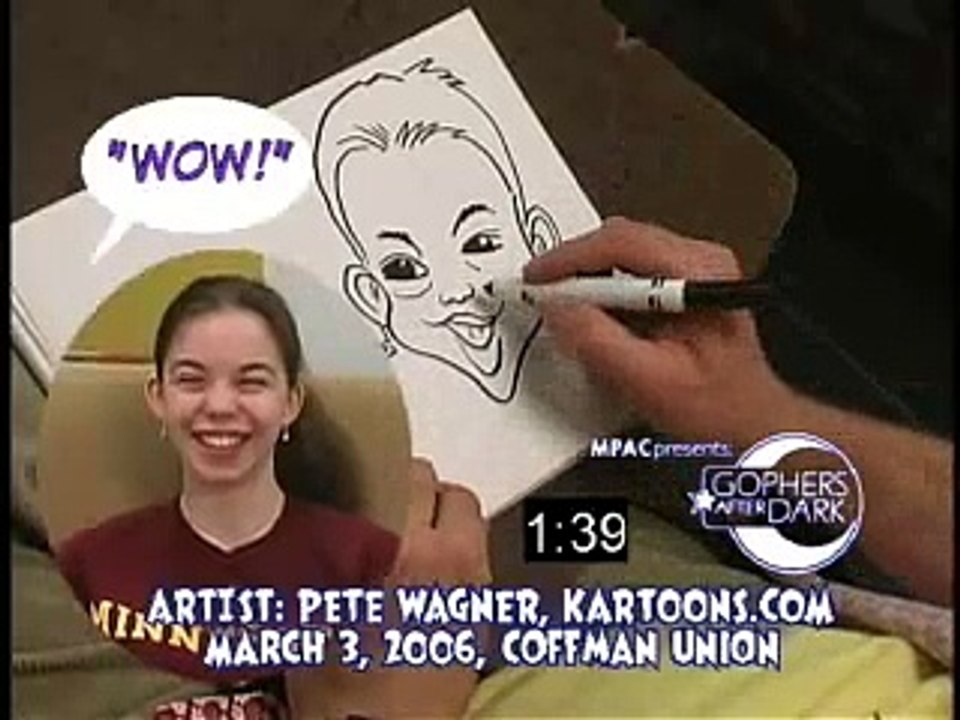 Live caricatures March 2006