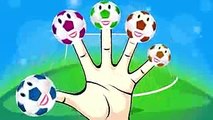 Finger Family FOOTBALL Family ♥ Nursery Rhyme Cartoon Songs For Children   Kinder Surprise Eggs