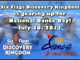 Six Flags Discovery Kingdom Gears up for National Dance Day.wmv