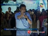 Discurso Ollanta Humala a militantes luego de resultados de la Onpe 1.flv