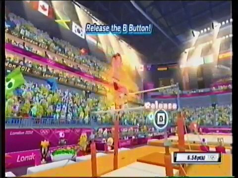Mario & Sonic at the London 2012 Olympic Games - Uneven Bars (Amy)
