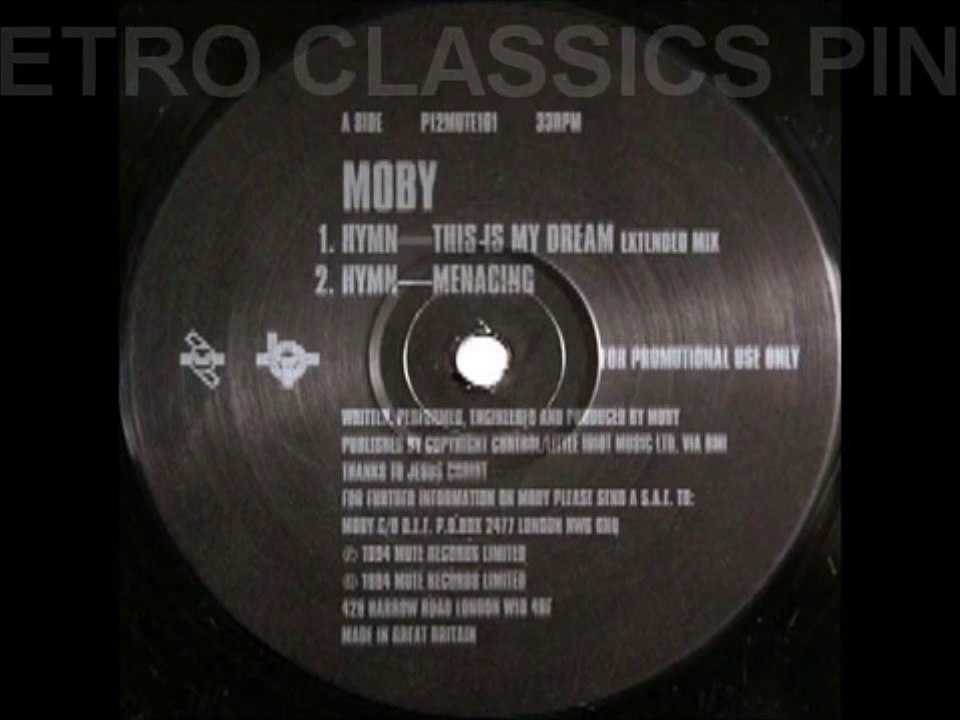 Moby - Hymn (European Mix) 1994