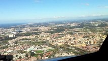 Approach to Porto B737-800 Cockpit View